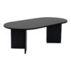 Τραπέζι σαλονιού Tabletod pakoworld σε μαύρη απόχρωση 119x60x40εκ