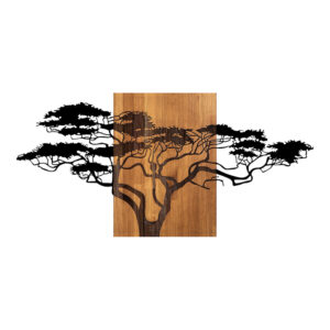 Ντουλάπι-στήλη Aurelius pakoworld ανθρακί-μόκα 29.5x29.5x183.6εκ