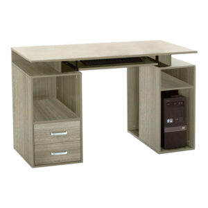 Ντουλάπι-στήλη Aurelius pakoworld ανθρακί-μόκα 29.5x29.5x183.6εκ