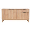 Μπουφές Hamea pakoworld mdf σε φυσική απόχρωση 150x39,5x73εκ