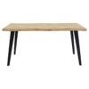 Τραπέζι Velto pakoworld MDF sonoma 160x90x76εκ
