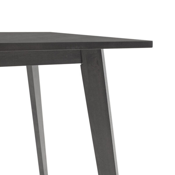 Τραπέζι Benson pakoworld MDF σε rustic grey απόχρωση 150x90x75εκ