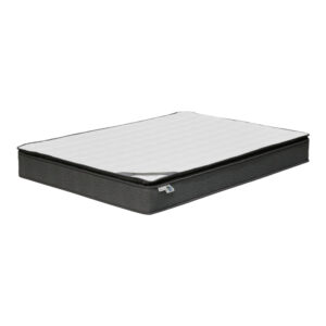 Tραπεζαρία Benson - Toto pakoworld σετ 5τμχ rustic grey - ύφασμα γκρι 120x75x75εκ