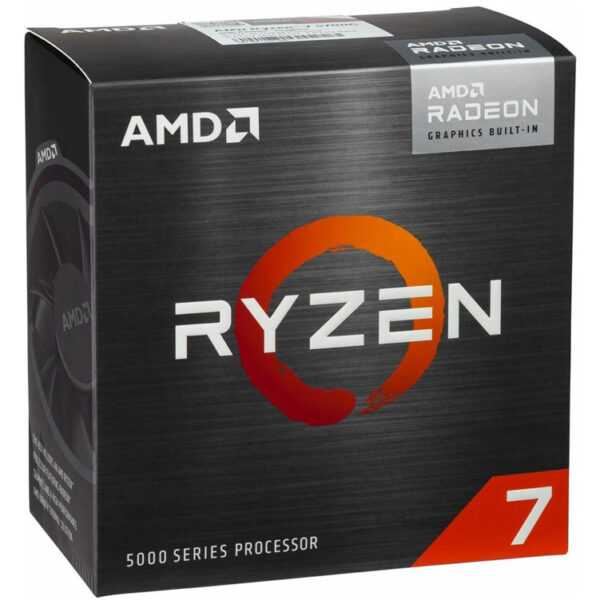 AMD CPU Ryzen 7 5700G, 3.8GHz, 8 Cores, AM4, 20MB, Wraith Stealth cooler