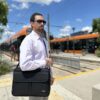 Υφασμάτινος Χαρτοφύλακας Taygeer 17'' laptop 21L 1073 μαύρο
