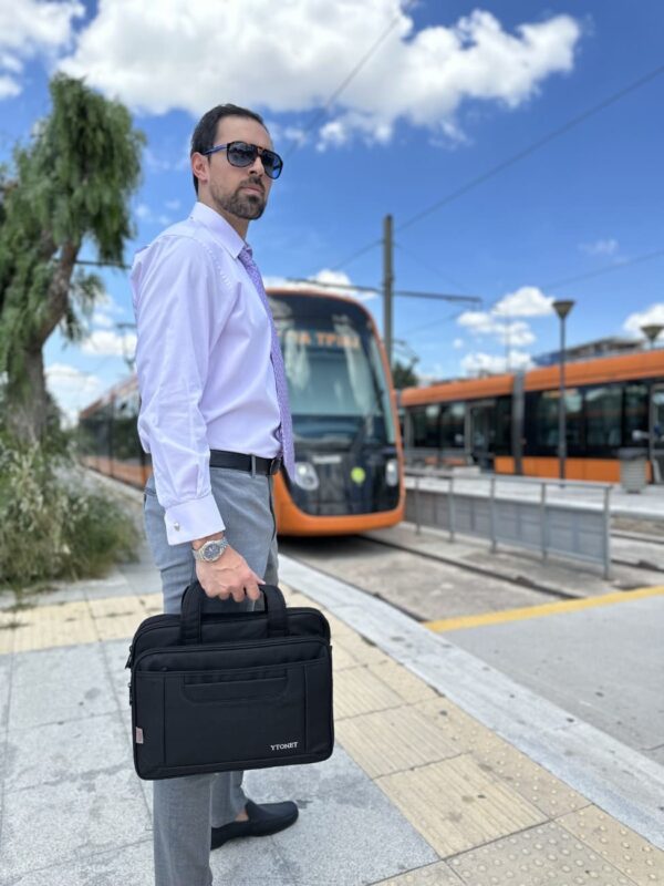 Υφασμάτινος Χαρτοφύλακας Ytonet 15,6' laptop 7,2L 1098 μαύρο
