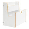 Ραφιέρα Crane pakoworld λευκό mdf 57x34x55εκ