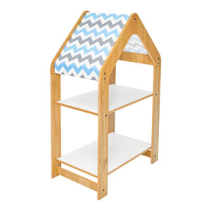 Βιβλιοθήκη Bookel pakoworld σε sonoma απόχρωση 59.6x27.5x60.4εκ