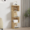 Ραφιέρα επιδαπέδια Pratel pakoworld σε oak απόχρωση 25x27x95εκ