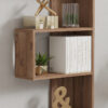 Βιβλιοθήκη Cascade pakoworld σε sonoma  απόχρωση 51.8x22x150εκ