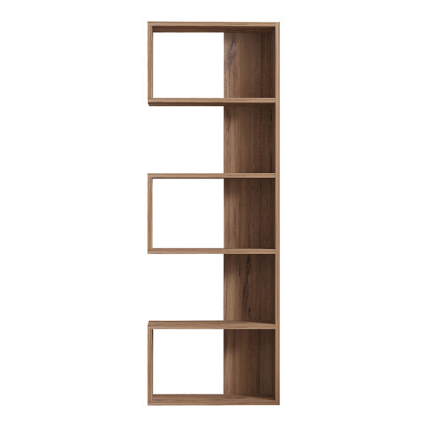Βιβλιοθήκη Cascade pakoworld σε sonoma  απόχρωση 51.8x22x150εκ