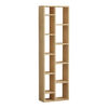 Βιβλιοθήκη Minicu pakoworld σε oak απόχρωση  44,4x19,6x150εκ