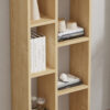 Βιβλιοθήκη Minicu pakoworld σε oak απόχρωση  44,4x19,6x150εκ