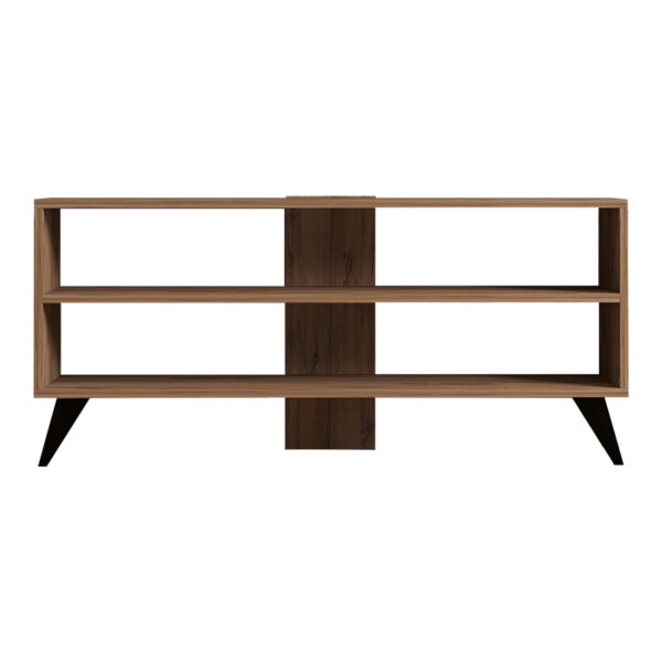 Έπιπλο τηλεόρασης Prestige pakoworld σε sonoma απόχρωση 120x29,6x50εκ