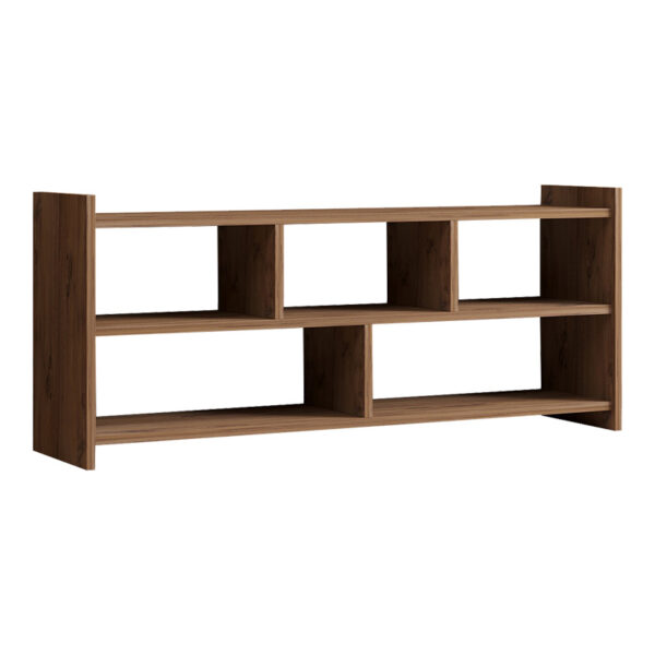 Έπιπλο τηλεόρασης Kapri pakoworld σε sonoma απόχρωση 120x28x55εκ