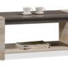 Τραπέζι σαλονιού OLYMPUS pakoworld χρώμα castillo-toro 110x51x42,5εκ