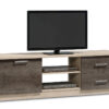 Έπιπλο τηλεόρασης OLYMPUS pakoworld χρώμα castillo-toro 160x39,5x50,5εκ
