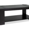 Τραπέζι σαλονιού OLYMPUS pakoworld χρώμα wenge 110x51x42,5εκ