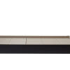 Κρεβάτι μονό OLYMPUS pakoworld σε χρώμα wenge 100x200εκ
