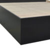 Κρεβάτι OLYMPUS pakoworld σε χρώμα wenge 140x200εκ
