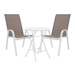 Βάζο Gucre Inart ξύλο-rattan pe σε φυσική απόχρωση Φ25x70εκ