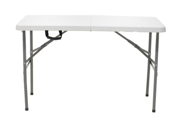 Τραπέζι catering Rodeo pakoworld πτυσσόμενο-βαλίτσα λευκό 122x60x74εκ