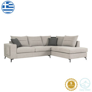 Βοηθητικό τραπέζι Moody pakoworld pe rattan σε φυσική απόχρωση Φ55x51εκ