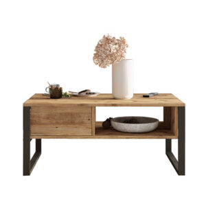 Γραφείο με βιβλιοθήκη Janson pakoworld sonoma 113x40x142εκ