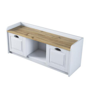 Tραπεζαρία Benson - Toto pakoworld σετ 5τμχ rustic grey - ύφασμα γκρι 120x75x75εκ