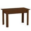Τραπέζι Quiin pakoworld επεκτεινόμενο καρυδί 120-164x70x73.5εκ