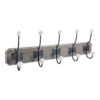 Κρεμάστρα Holden pakoworld mdf σε αντικέ φυσική απόχρωση 19.5x9x60.5εκ