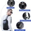 Τσαντάκι ώμου χιαστί crossbody Bange 22085 plus μαύρο