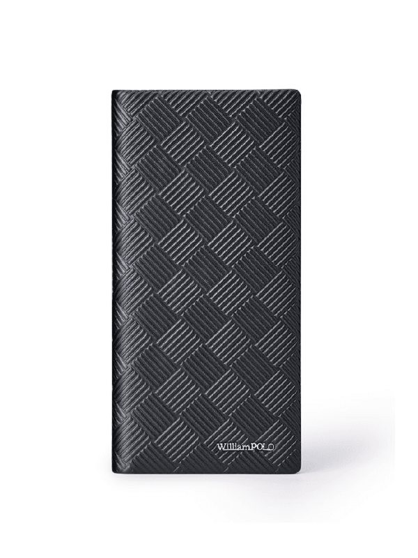 Δερμάτινο Ανδρικό πορτοφόλι William Polo 231632 black
