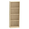 Βιβλιοθήκη Presley pakoworld sonoma 60x30x167εκ