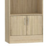 Βιβλιοθήκη Negan pakoworld sonoma μελαμίνης 60x30x120εκ