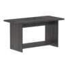 Τραπέζι Kumba pakoworld σε ανθρακί-wenge απόχρωση 80x40x42εκ