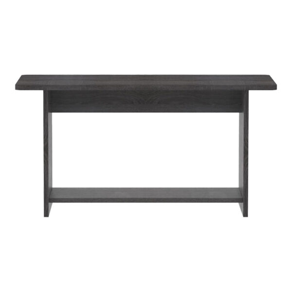 Τραπέζι Kumba pakoworld σε ανθρακί-wenge απόχρωση 80x40x42εκ