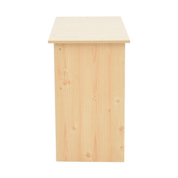Γραφείο εργασίας με συρτάρι Michael pakoworld φυσικό 88x45x72εκ