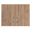 Πατάρι ντουλάπας Zelia pakoworld δίφυλλο oak 79x42x60εκ