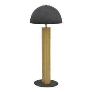 Τραπέζι Nares pakoworld αλουμίνιο λευκό-plywood φυσικό 140x80x72.5εκ