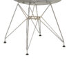 Καρέκλα Adelle pakoworld PP διάφανο γκρι-inox πόδι 46x55x81εκ