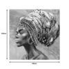 Πίνακας σε καμβά Africana I Inart 100x3x100εκ