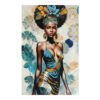 Πίνακας σε καμβά Georgina Inart 80x3x120εκ