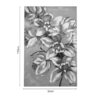 Πίνακας σε καμβά Flourish I Inart 80x3x120εκ