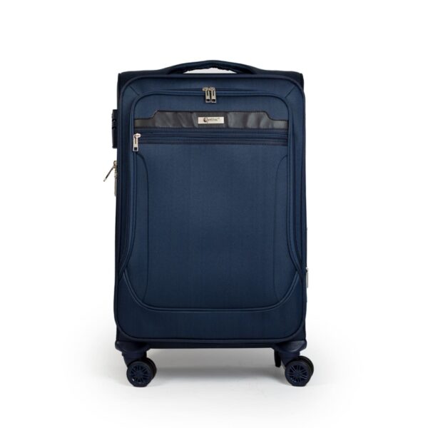 Βαλίτσα trolley Cardinal μικρή μεσαία 3300 50/60cm σκούρο μπλέ