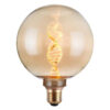 Λαμπτήρας LED RN-DNA G125 Bulb pakoworld 3.5W E27 220-240V amber