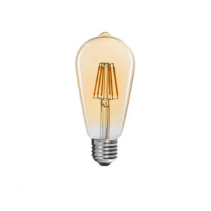 Λαμπτήρας LED G45 Bulb pakoworld 6W 2700K E27 clear
