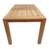 Τραπέζι Pablo pakoworld teak ξύλο σε φυσική απόχρωση 160x90x76εκ