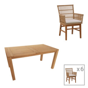 Γωνιακός καναπές δεξιά γωνία Romantic pakoworld ύφασμα mocha-cream 290x235x95εκ