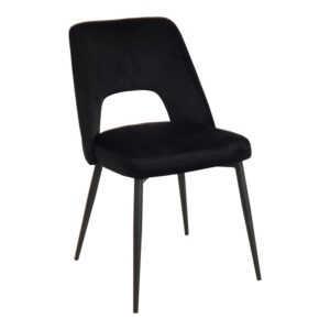 Καρέκλα Larus pakoworld φυσικό ξύλo rubberwood ανθρακί-λευκό 50x49x90εκ.